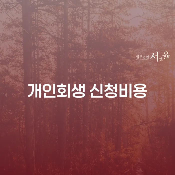 개인회생 신청비용은 어떻게 결정될까요? 채무 해결의 첫걸음!
